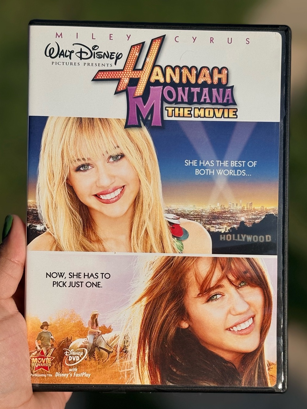 Walt Disney Hannah Montana The Movie DVD